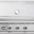 Bullet by Bull Yukon 5 Burner Outdoor Kitchen Grill, Built-In Gas Grill with 75,000 Btus of Heat, 304 Stainless Steel, Cast Iron Heat Treated Reliabull Bar Burners and Piezo Igniters